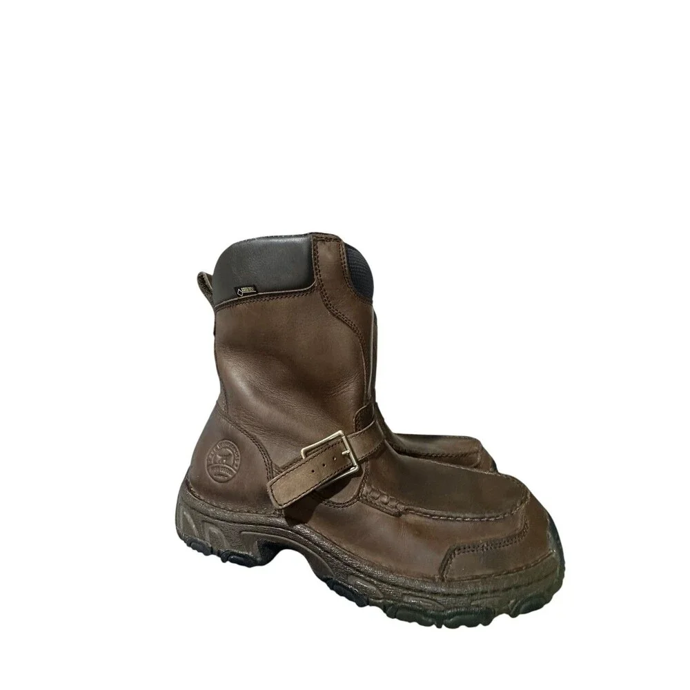 Irish Setter Goretex Mens 802 Havoc Waterproof Leather Work Boots Sz 13 D Brown